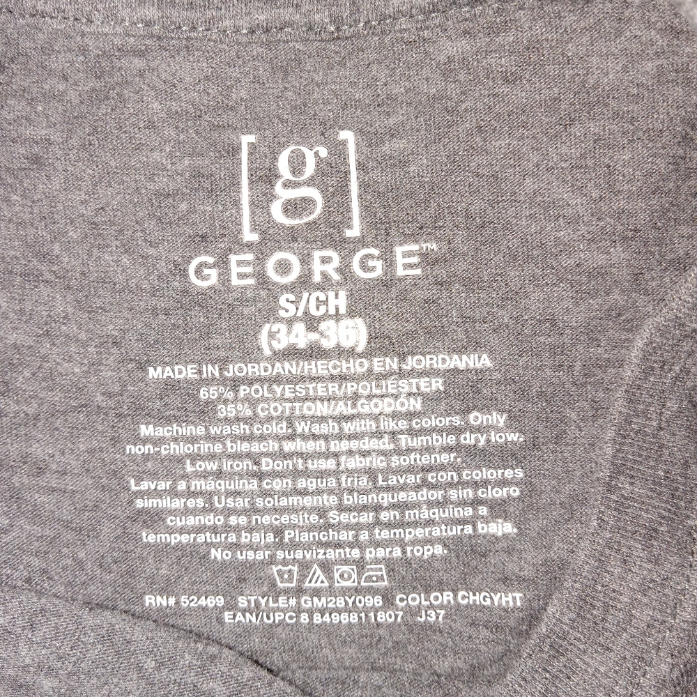 🩶🤍 NWOT George Womens Small Quote Short-Sleeved TShirt Sheer Lightweight Teach - Picture 2 of 4
